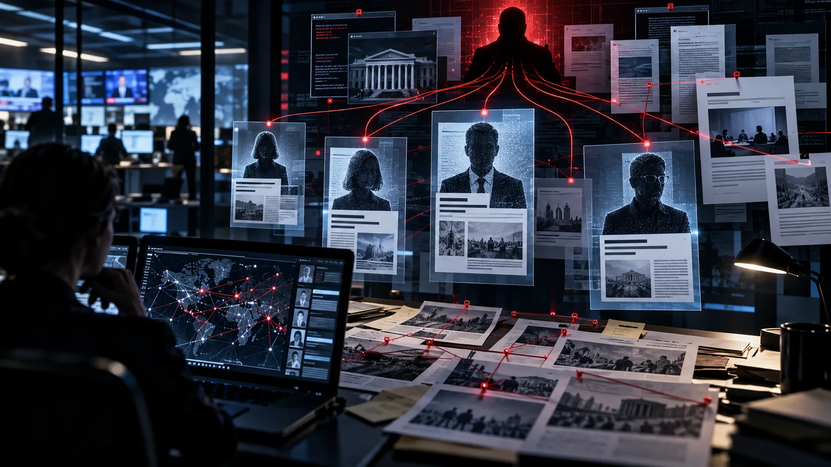 AI 假记者与虚假机构影响行动调查